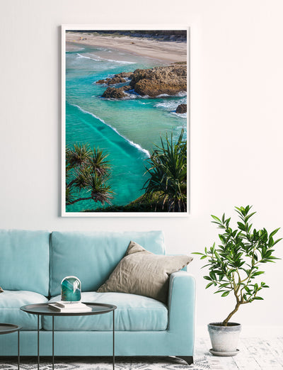 Crystal clear water at South Gorge  on North Stradbroke Island, Wall Art photography by Julie Sisco Snapshots of Straddie Gallery