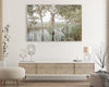 Paperbarks in the lake wall art canvas print photograph by Julie Sisco North Straddie