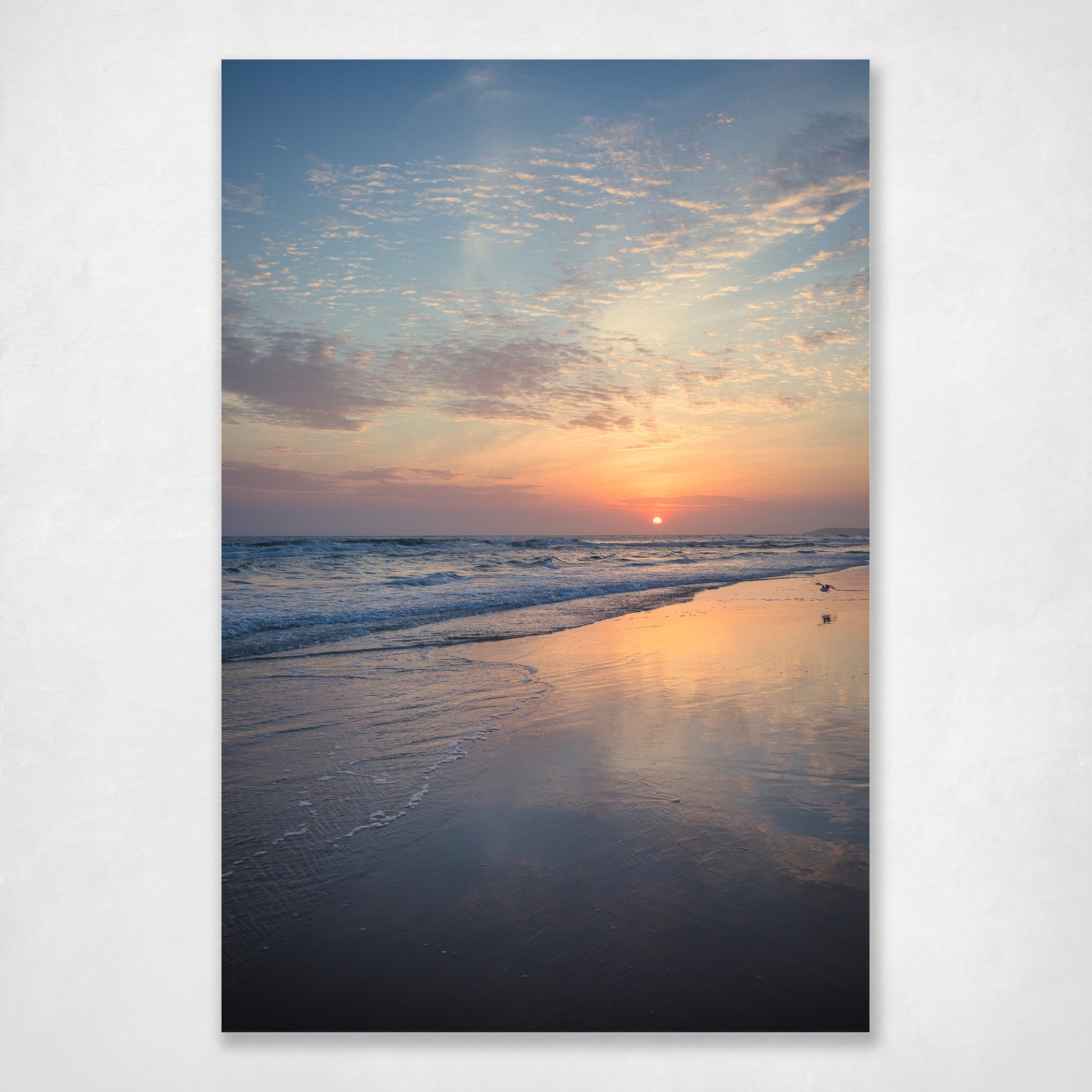 Delicate Beach Pastel Sunrise Wall Art Photographic Print - Flinders Beach