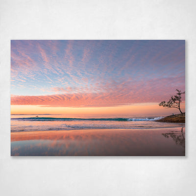 Straddie Sunset Ocean Wall Art Print Adder Rock - Drift Away