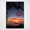 Sunset views from Adder Rock Stradbroke Island Wall Art Print - Easy on the eye